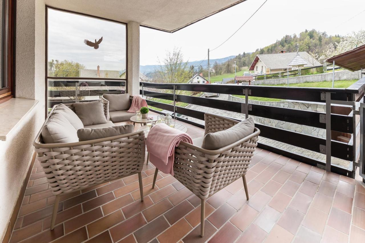 Apartment Valy - Free Bikes, Relaxing Terrace & Near Bled Zewnętrze zdjęcie